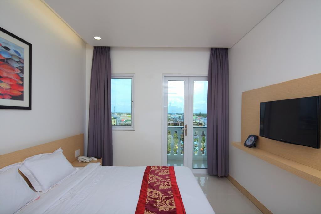 Hung Cuong Hotel Chau Doc Rom bilde